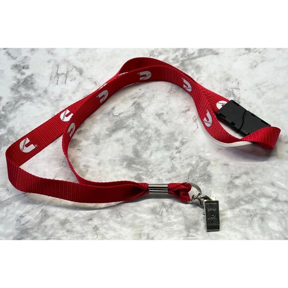 Cummins Dodge Lanyard Badge Tag Holder Red Clip Diesel Trucks - Picture 6 of 6